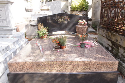 Collette at Pere Lachaise